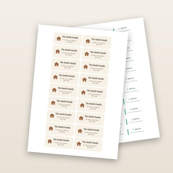 Return Address Labels