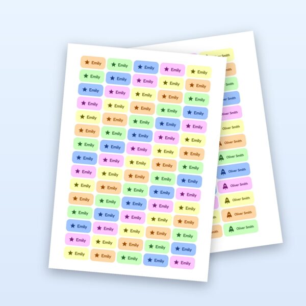 Kids’ Name Labels