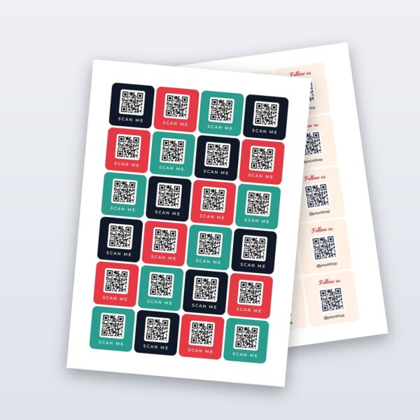 QR Code Stickers